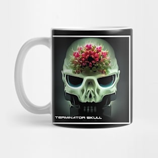 terminator skull Mug